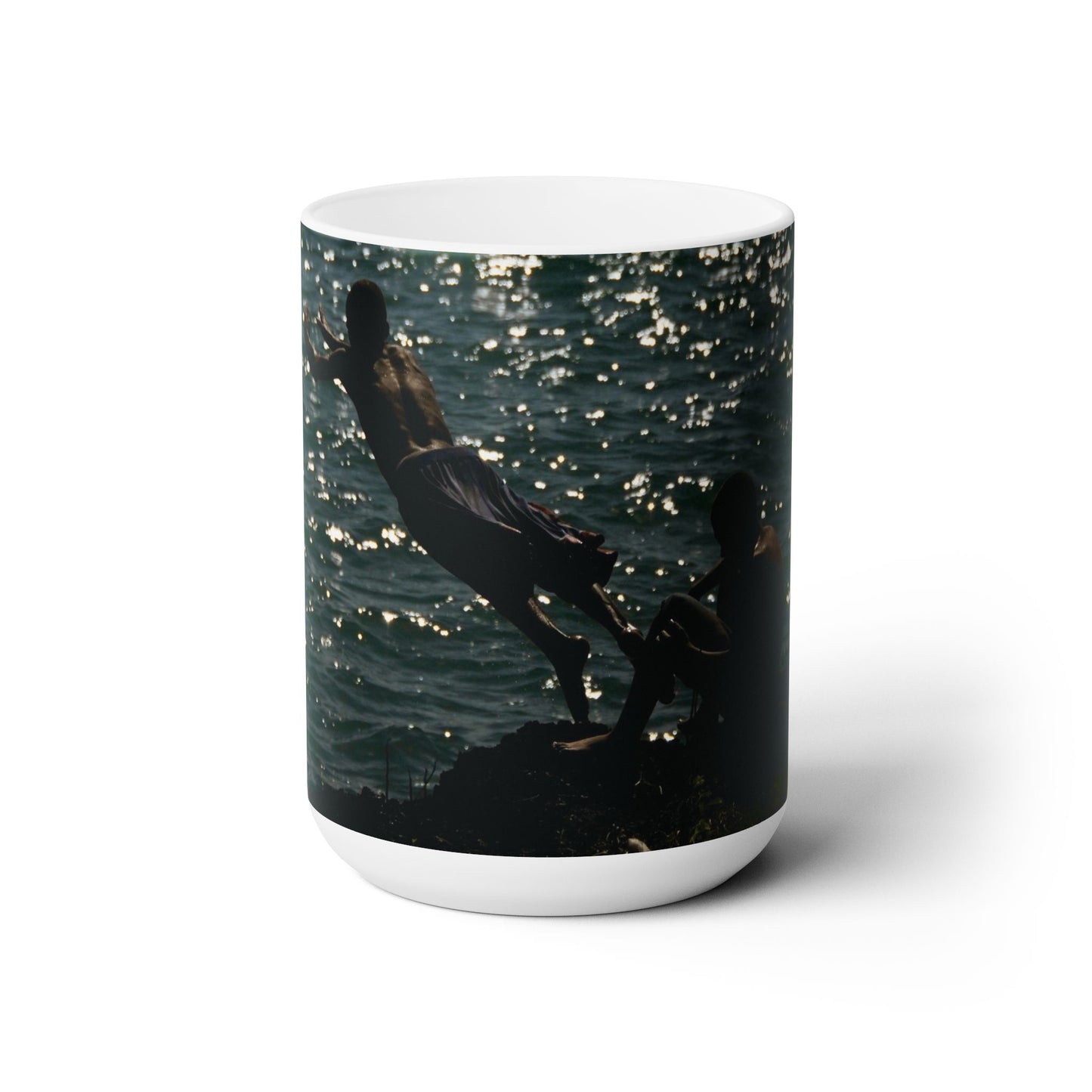 Elegant 15oz Ceramic Coffe Mug.