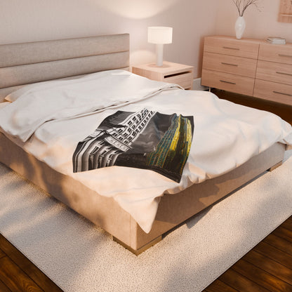 Velveteen Plush Blanket with beautiful photo image.
