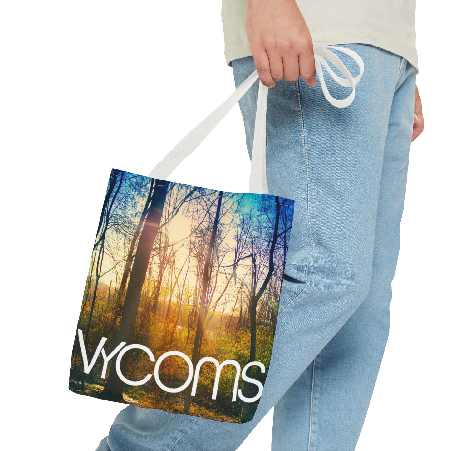 Tote Bag Printed with an Exclusive Beautiful High-Res, Full Color Natural Image.