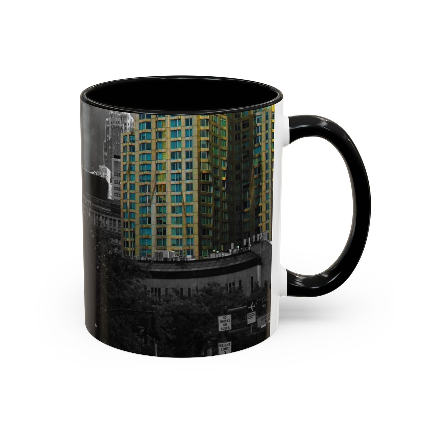 11oz Ceramic Coffe Mug Beautifully Decorated with an Elegant High-Res, Full Color Natural Landscape Image.
