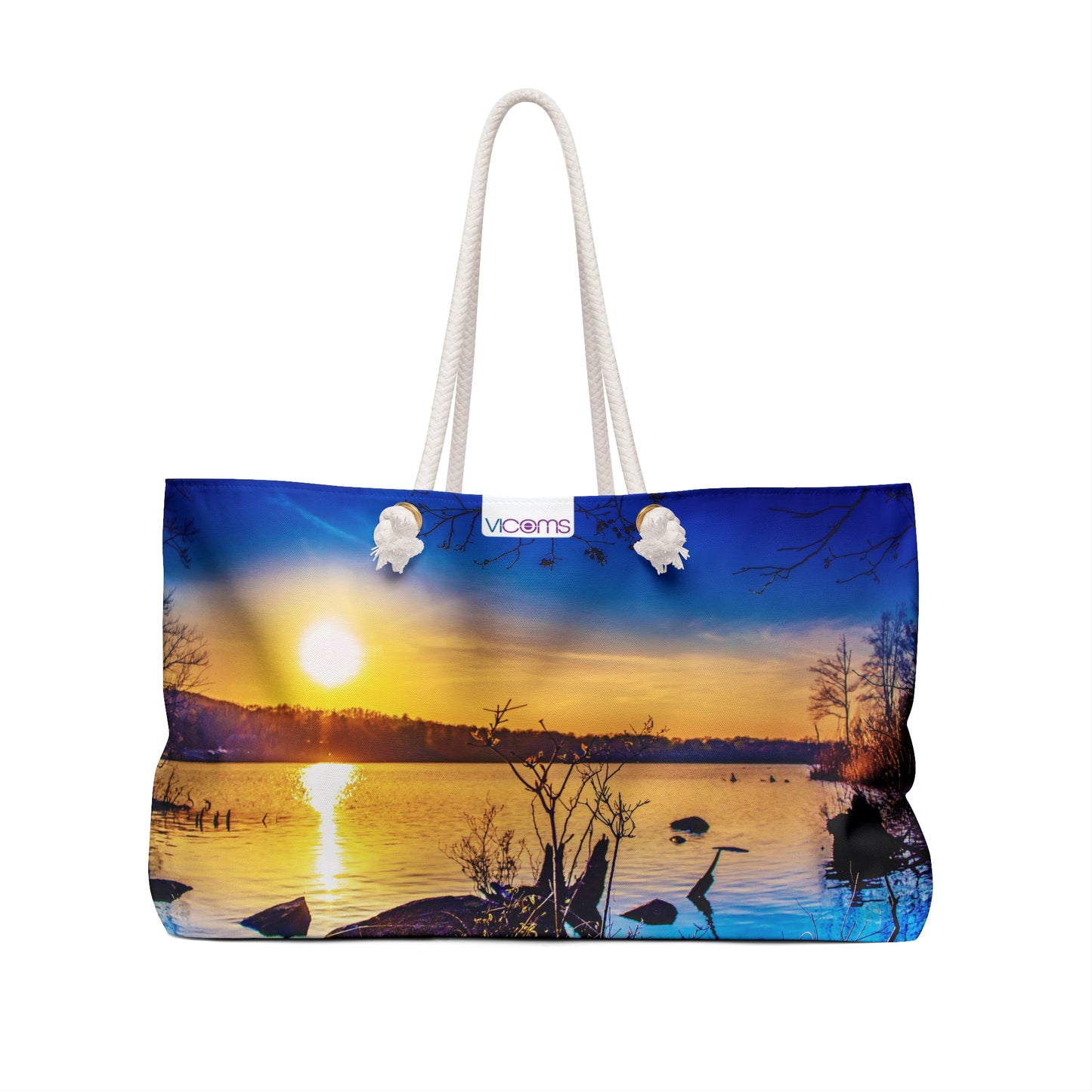 Exquisite Exclusive Full-Color Landscape Image Printed 24" x13" Weekender Bag!