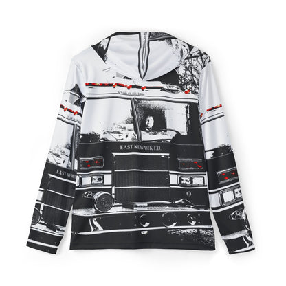 Fire Truck Sports Athletic Warmup Hoodie