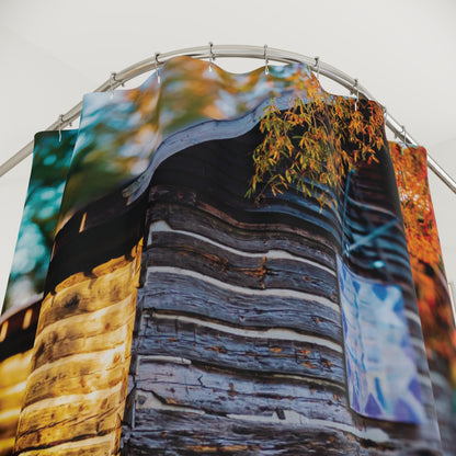 Shower Curtain Printed With Exclusive, High-Res, Full Color Beautiful Image.