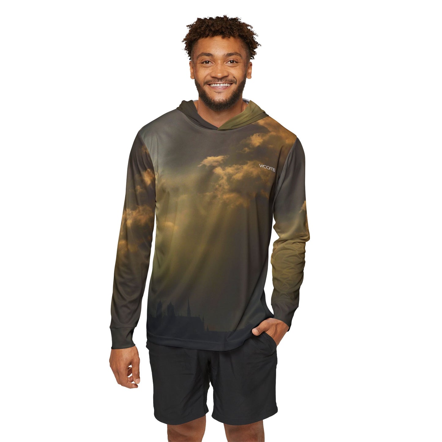 Gothic Solitude Warmup Hoodie – Newark Cathedral Silhouette Edition