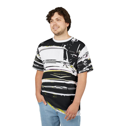 Chrome & Heritage T-Shirt – 1950s Chevrolet B&W Edition