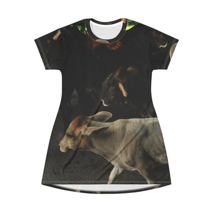 Cow Herd Dress — Rustic Farm Animal