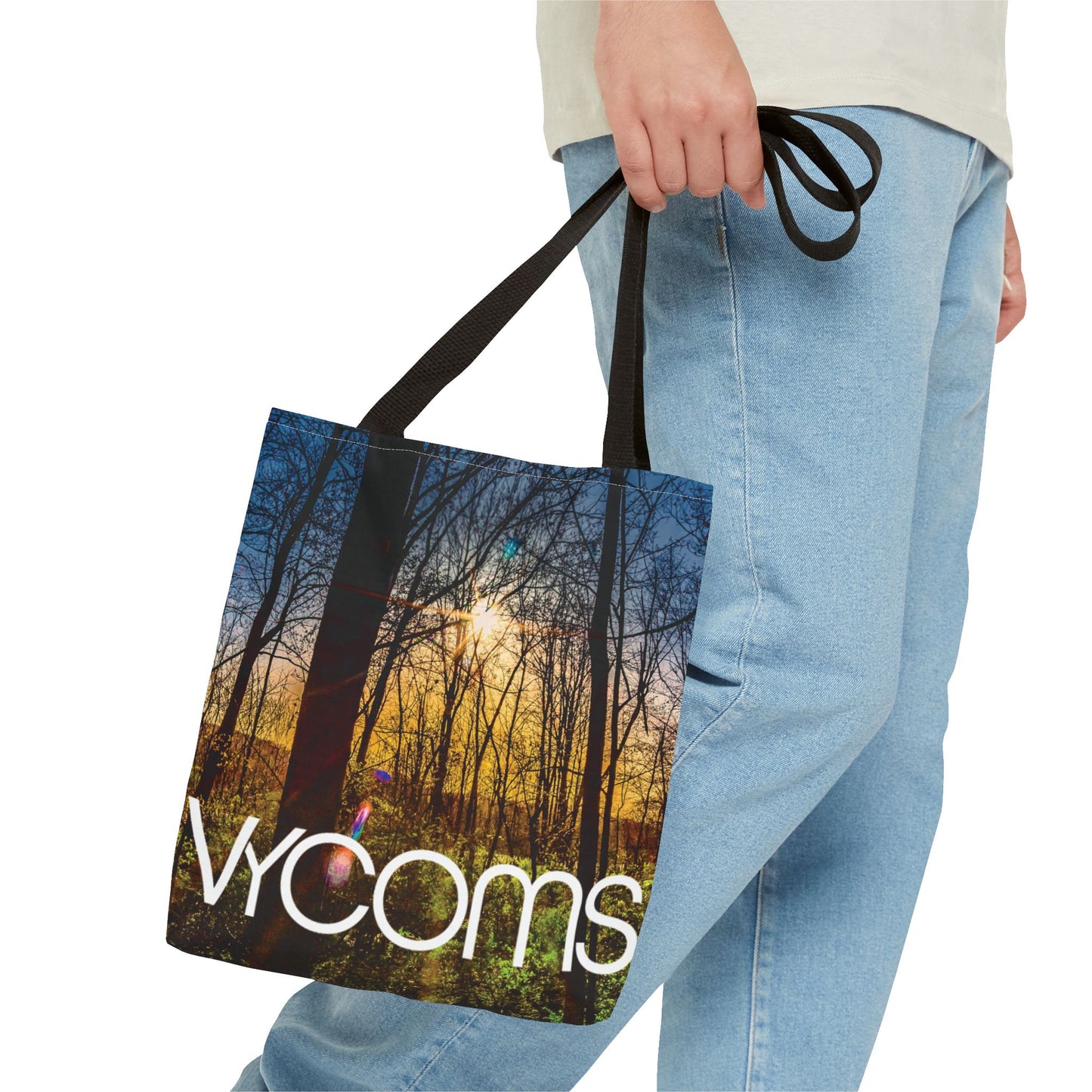 Tote Bag Printed with an Exclusive Beautiful High-Res, Full Color Natural Image.