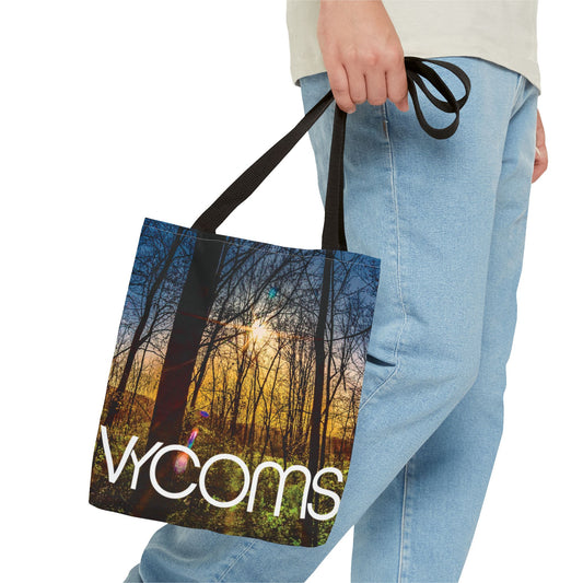 Tote Bag Printed with an Exclusive Beautiful High-Res, Full Color Natural Image.