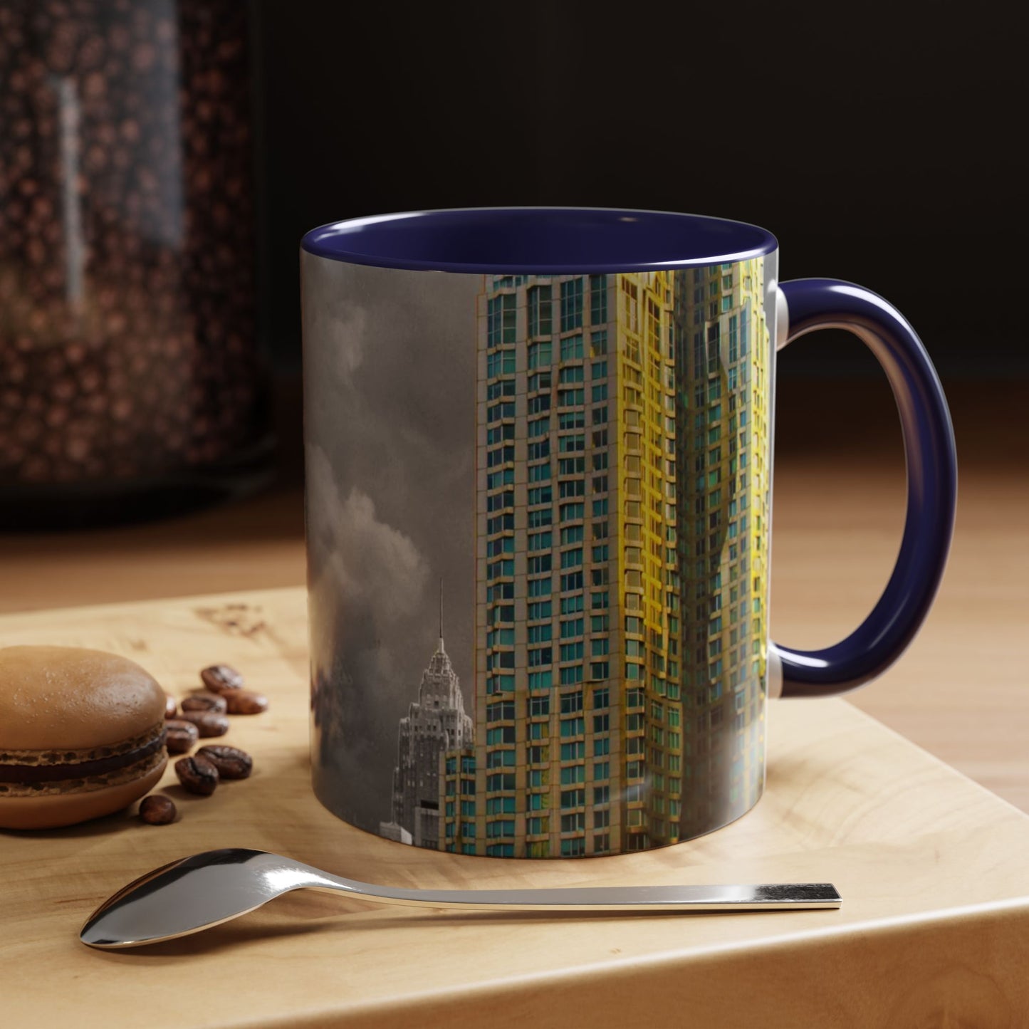 11oz Ceramic Coffe Mug Beautifully Decorated with an Elegant High-Res, Full Color Natural Landscape Image.
