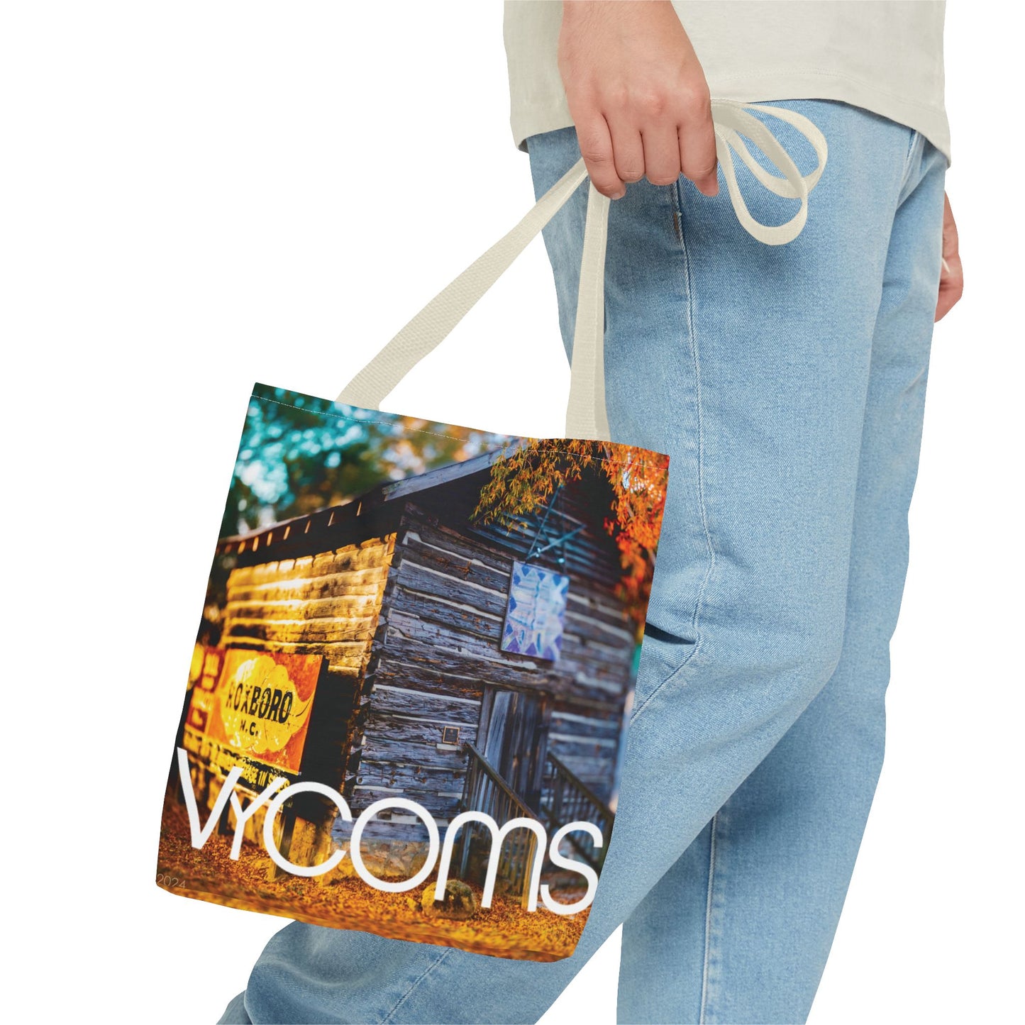 Tote Bag Printed with an Exclusive Beautiful High-Res, Full Color Natural Image.