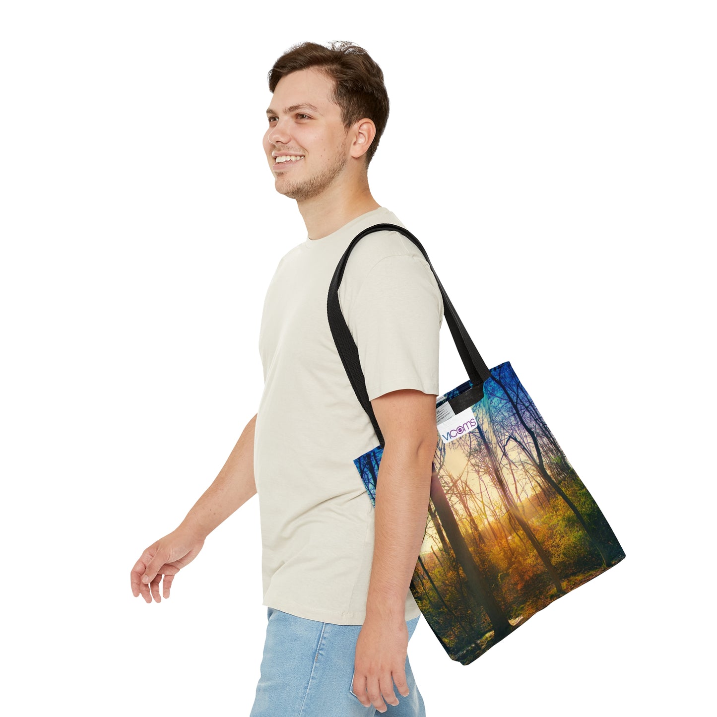 Tote Bag Printed with an Exclusive Beautiful High-Res, Full Color Natural Image.