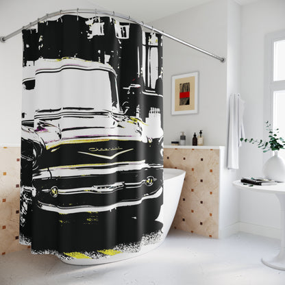 Shower Curtain Printed With Exclusive, High-Res, Full Color Beautiful Image.