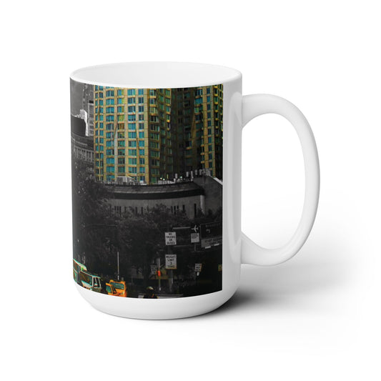 Elegant 15oz Ceramic Coffe Mug.