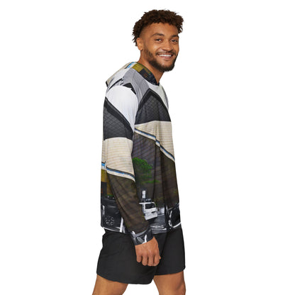 Middle Town New York Modern Church Waterproof Warmup Hoodie - Manhattan Church Edition
