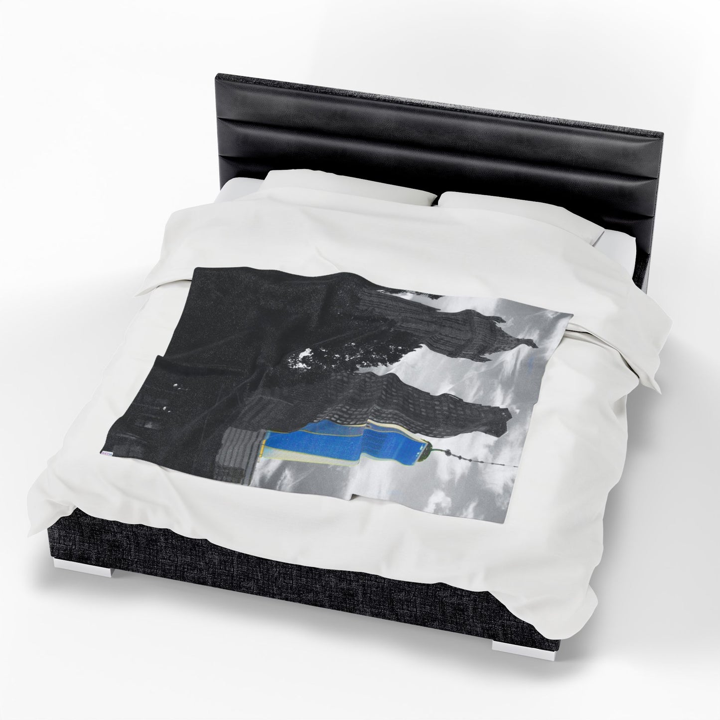 Velveteen Plush Blanket with beautiful photo image.
