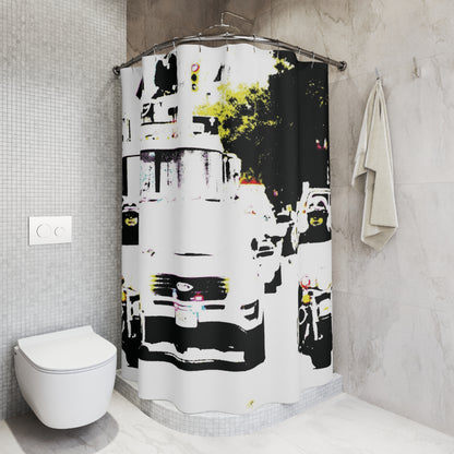 Printed Shower Curtain With Exclusive, High-Res, Full Color Beautiful Image