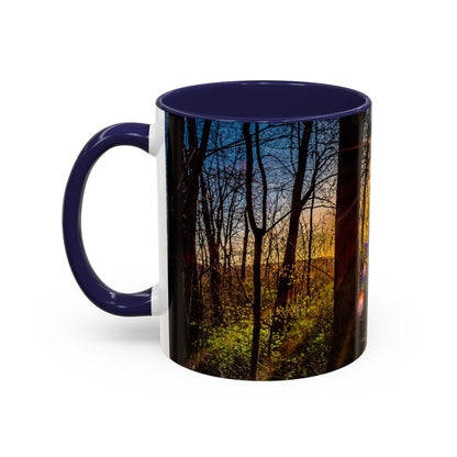 11oz Ceramic Coffe Mug Beautifully Decorated with an Elegant High-Res, Full Color Natural Landscape Image.