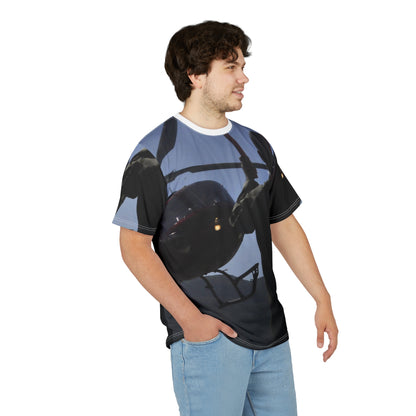 Helicopter Pilot Silhouette T-Shirt