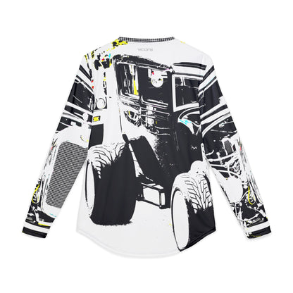 Men’s Vintage Car UV Protection Long Sleeve Shirt