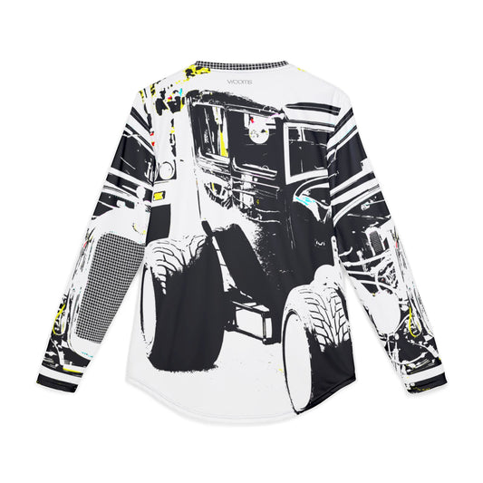 Men’s Vintage Car UV Protection Long Sleeve Shirt