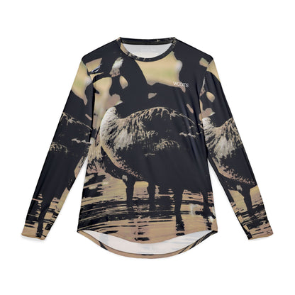 Men’s Wetland Bird UV Protection Long Sleeve Shirt