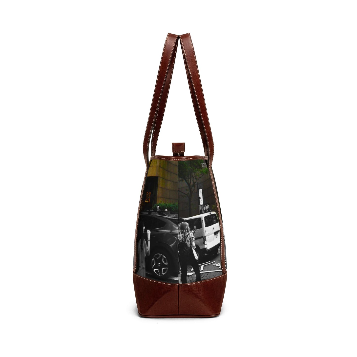 New York City Street Handbag — Urban Monochrome Tote