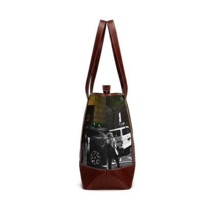 New York City Street Handbag — Urban Monochrome Tote