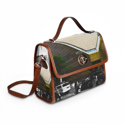 New York Modern Church Waterproof Canvas Bag