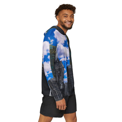 Midtown Manhattan Building Landscape Warmup Hoodie - Manhattan Buildings Edition