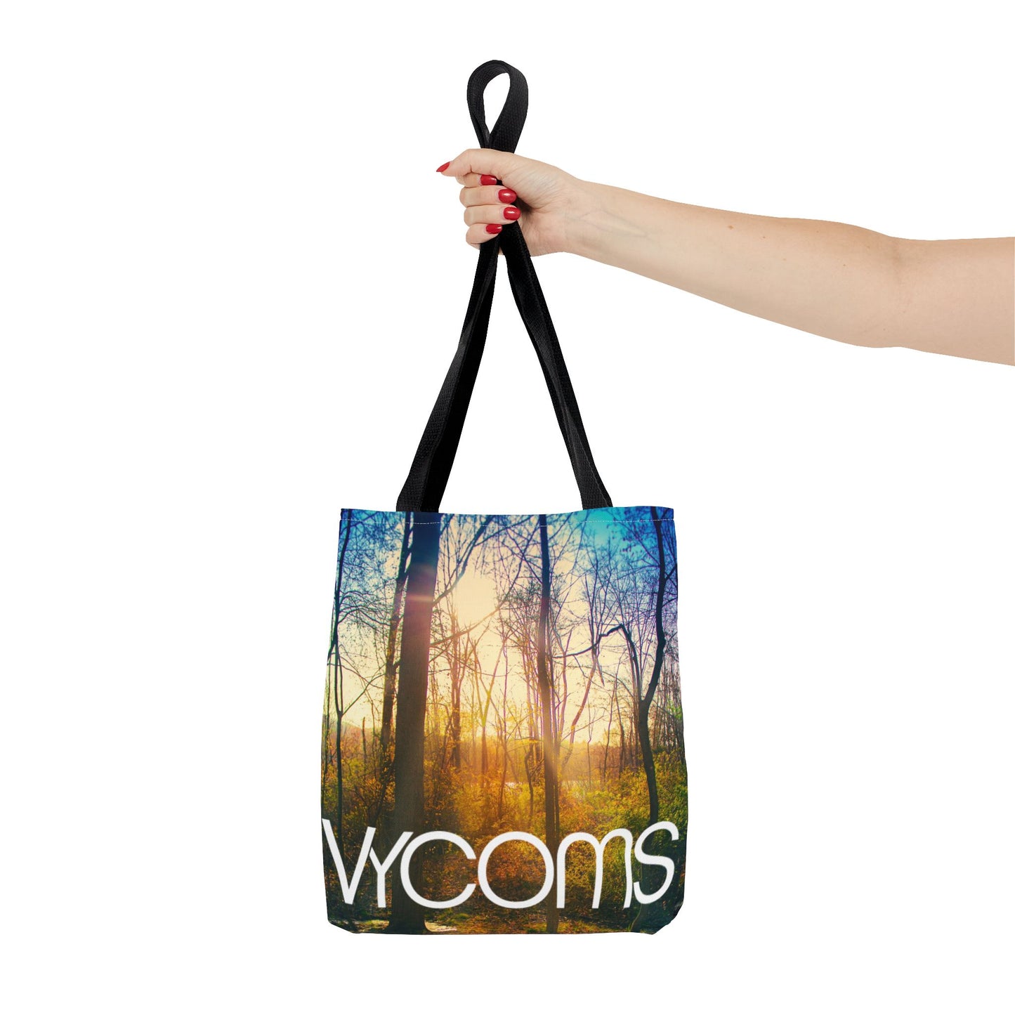 Tote Bag Printed with an Exclusive Beautiful High-Res, Full Color Natural Image.