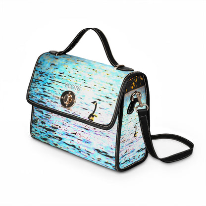 Duck in Water Waterproof Canvas Bag