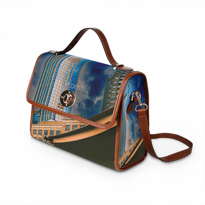Exchange Place New Jersey Building Photo Waterproof Canvas Bag