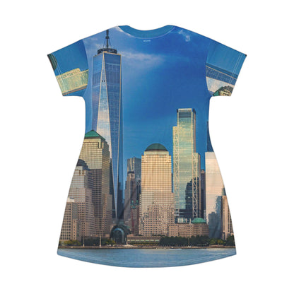 New York Skyline Dress —Cityscape Dress
