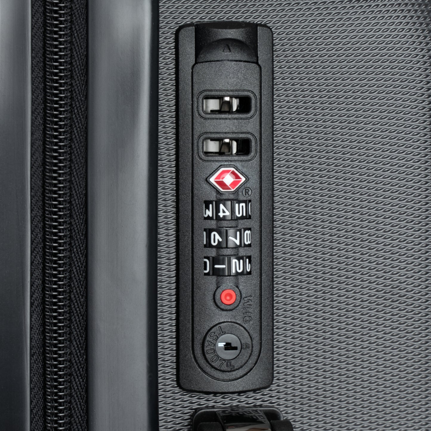 City Skyline Suitcase — Vibrant Urban Photo Luggage