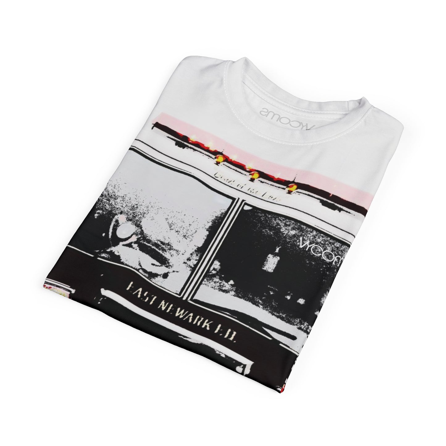 Newark Bravest T-Shirt – Vintage Firehouse Monochrome Edition