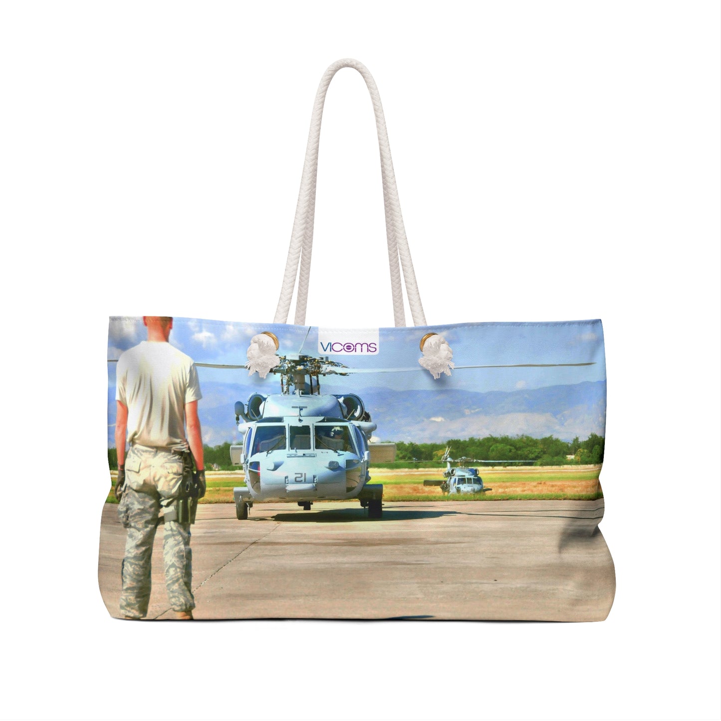 Exquisite Exclusive Full-Color Landscape Image Printed 24" x13" Weekender Bag!