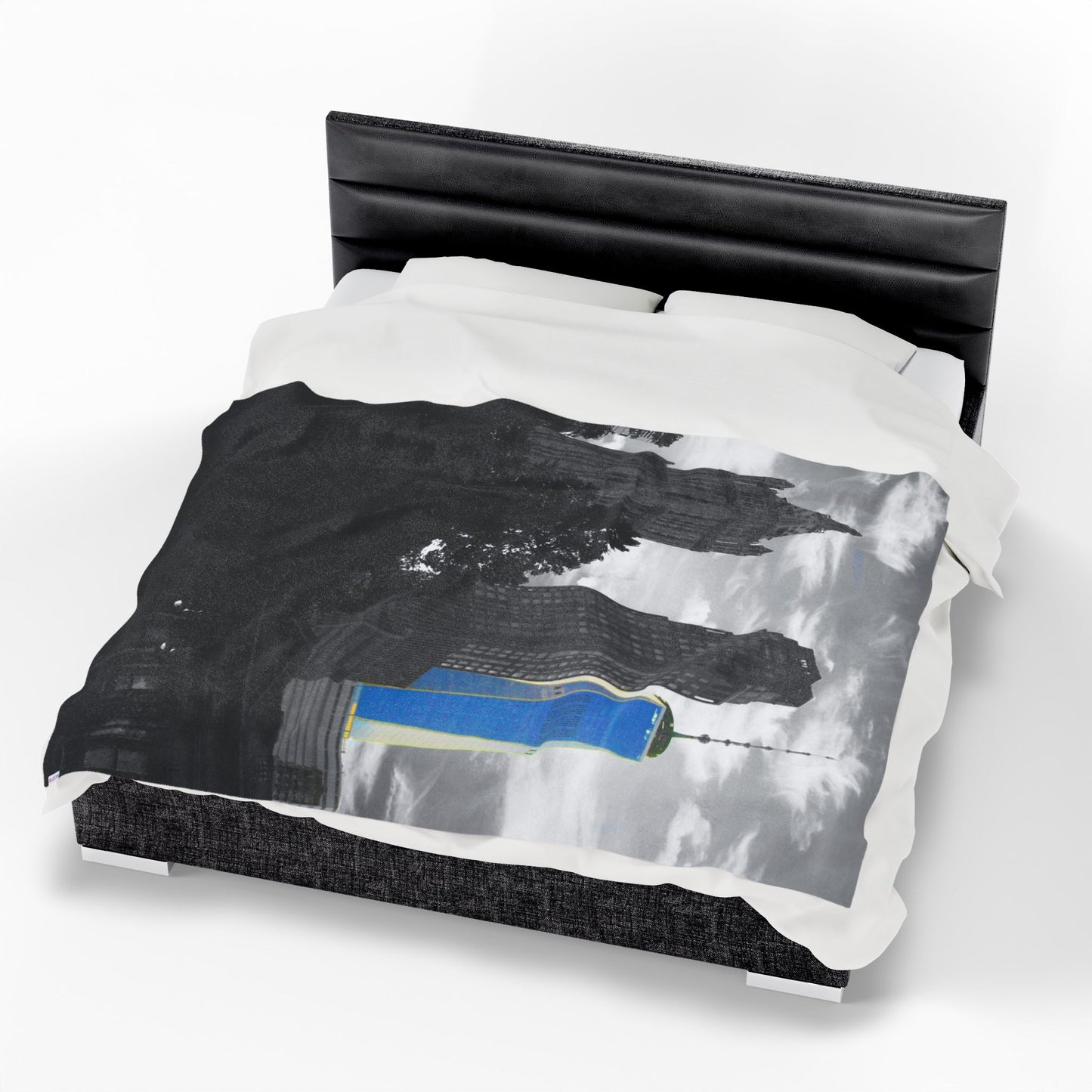 Velveteen Plush Blanket with beautiful photo image.