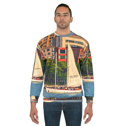Hudson Serenity Sweatshirt – New York Sailboat Edition