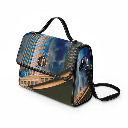 Exchange Place New Jersey Building Photo Waterproof Canvas Bag