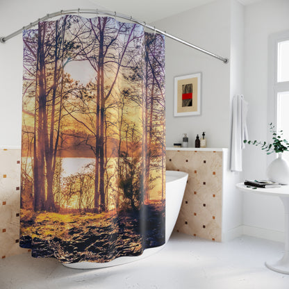 Shower Curtain Printed With Exclusivie, High-Res, Full Color Beautiful Image.