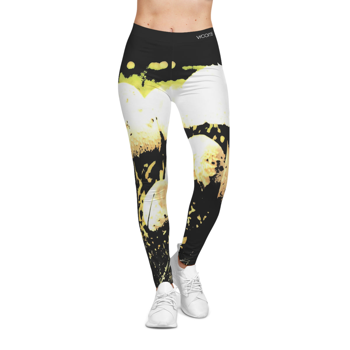 Leggings de hongos artísticos — Ropa deportiva para mujer