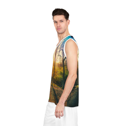 Camiseta de baloncesto de Sunset Lake