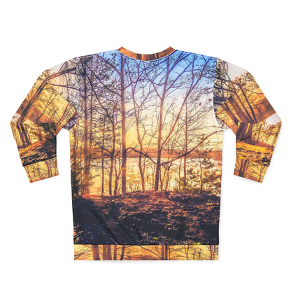 Autumn Lake Sunset Sweatshirt