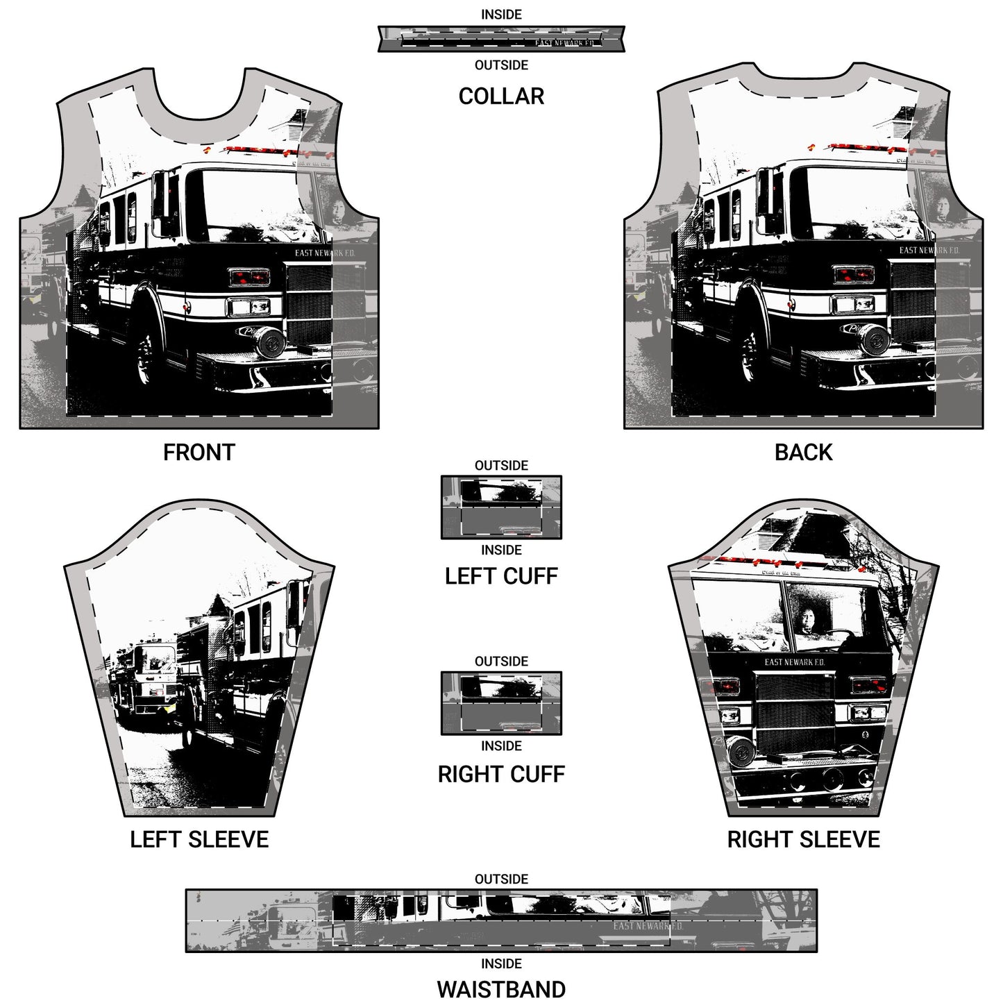 Unisex Crew Neck Sweater (AOP)