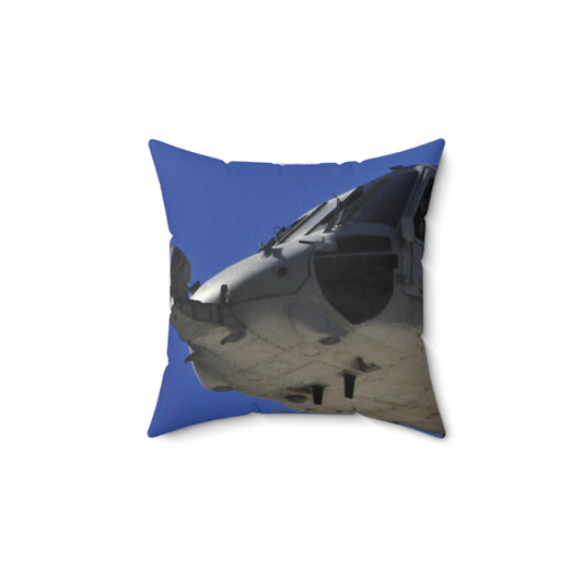 Spun Polyester Square Pillow Printed With Exclusive, High-Res, Full Color Beautiful Image