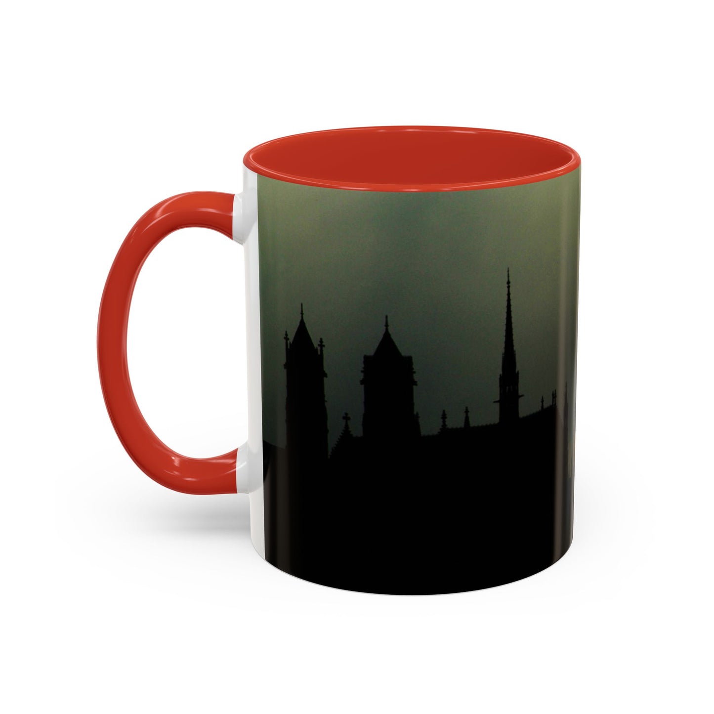 Beautifull 11oz Ceramic Mug Printed with aCathedral Basilica Of The Sacred Heart, Newark, New Jersey Image.