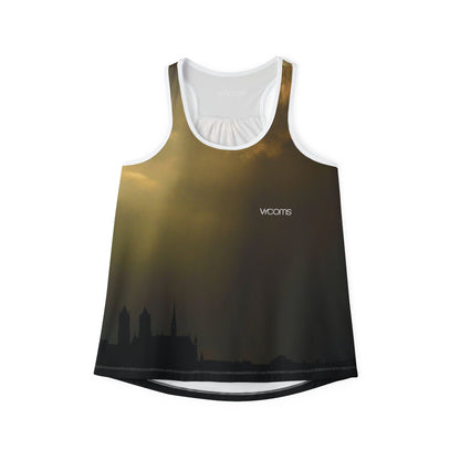 Newark Cathedral Skyline Tank Top — Women's All-Over Print