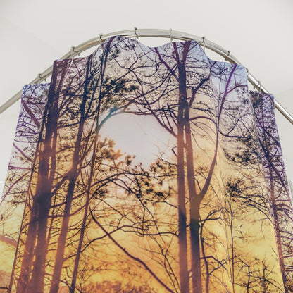 Shower Curtain Printed With Exclusivie, High-Res, Full Color Beautiful Image.