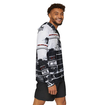 Fire Truck Sports Athletic Warmup Hoodie