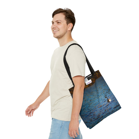 Tote Bag Printed with an Exclusive Beautiful High-Res, Full Color Natural Image.